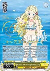 Moment of Everlasting Summer, Lucy (SP) - Ayakashi Triangle - Weiss Schwarz card