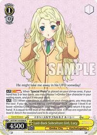 Laid-Back Subculture Girl, Lucy - Ayakashi Triangle - Weiss Schwarz card