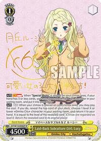 Laid-Back Subculture Girl, Lucy (SP) - Ayakashi Triangle - Weiss Schwarz card
