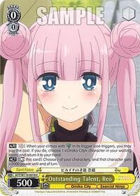 Outstanding Talent, Reo - Ayakashi Triangle - Weiss Schwarz card