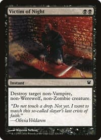 Victim of Night - Innistrad - Magic: The Gathering card