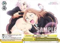 Unexpected Shamelessness - Ayakashi Triangle - Weiss Schwarz card