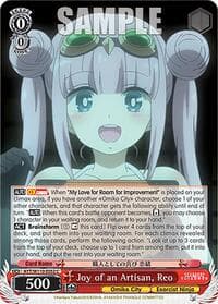 Joy of an Artisan, Reo - Ayakashi Triangle - Weiss Schwarz card