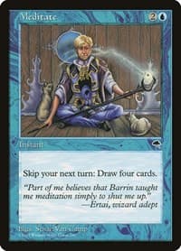 Meditate - Tempest - Magic: The Gathering card