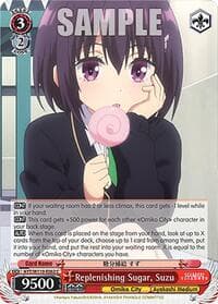Replenishing Sugar, Suzu - Ayakashi Triangle - Weiss Schwarz card