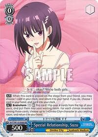 Special Relationship, Suzu - Ayakashi Triangle - Weiss Schwarz card