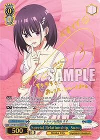 Special Relationship, Suzu (SEC) - Ayakashi Triangle - Weiss Schwarz card