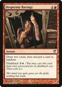 Desperate Ravings - Innistrad - Magic: The Gathering card
