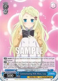 Communicating With Aliens, Lucy (SR) - Ayakashi Triangle - Weiss Schwarz card