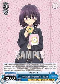 "Ayakashi Medium" Suzu - Ayakashi Triangle - Weiss Schwarz card
