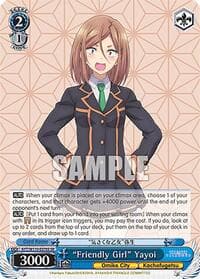 "Friendly Girl" Yayoi (SR) - Ayakashi Triangle - Weiss Schwarz card