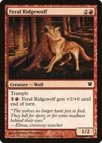 Feral Ridgewolf - Innistrad - Magic: The Gathering card