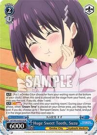 Huge Sweet Tooth, Suzu (SR) - Ayakashi Triangle - Weiss Schwarz card