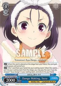 Dango Making, Suzu - Ayakashi Triangle - Weiss Schwarz card