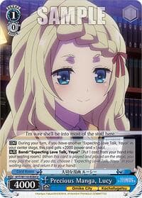 Precious Manga, Lucy - Ayakashi Triangle - Weiss Schwarz card