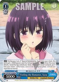 Feeling the Romance, Suzu - Ayakashi Triangle - Weiss Schwarz card