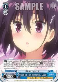 Feeling the Romance, Suzu (SR) - Ayakashi Triangle - Weiss Schwarz card