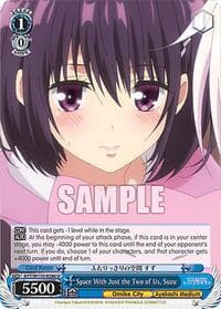 Space With Just the Two of Us, Suzu - Ayakashi Triangle - Weiss Schwarz card
