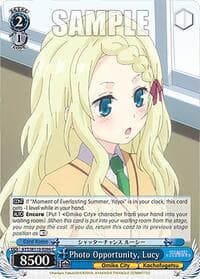 Photo Opportunity, Lucy - Ayakashi Triangle - Weiss Schwarz card