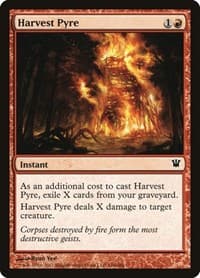 Harvest Pyre - Innistrad - Magic: The Gathering card