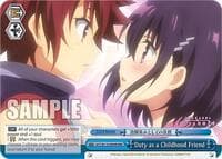 Duty as a Childhood Friend (RRR) - Ayakashi Triangle - Weiss Schwarz card