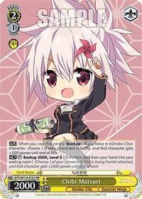 Chibi Matsuri - Ayakashi Triangle - Weiss Schwarz card