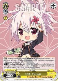 Chibi Matsuri (Foil) - Ayakashi Triangle - Weiss Schwarz card