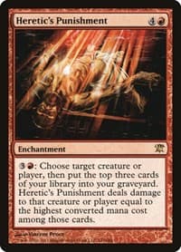 Heretic's Punishment - Innistrad - Magic: The Gathering card