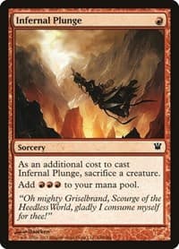 Infernal Plunge - Innistrad - Magic: The Gathering card