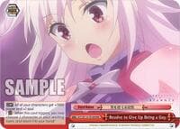Resolve to Give Up Being a Guy (RRR) - Ayakashi Triangle - Weiss Schwarz card