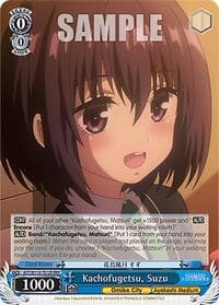 Kachofugetsu, Suzu (RRR) - Ayakashi Triangle - Weiss Schwarz card
