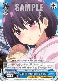 Age of Anticipation, Suzu - Ayakashi Triangle - Weiss Schwarz card