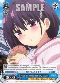Age of Anticipation, Suzu (RRR) - Ayakashi Triangle - Weiss Schwarz card