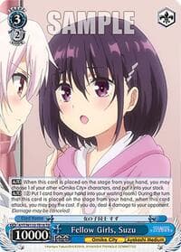 Fellow Girls, Suzu - Ayakashi Triangle - Weiss Schwarz card