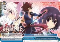 Exorcist Ninja and Ayakashi Medium - Ayakashi Triangle - Weiss Schwarz card