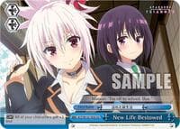 New Life Bestowed - Ayakashi Triangle - Weiss Schwarz card