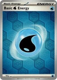Basic Water Energy - SV: Shrouded Fable - Pokemon card