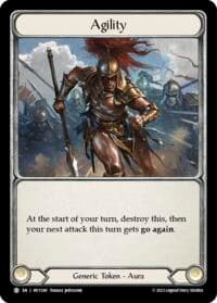 Agility // Gold - Heavy Hitters - Flesh and Blood TCG card