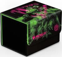 Magic: The Gathering Duskmourn Sidewinder 100+ Xenoskin Deck Box - Kona, Rescue Beastie - Ultimate Guard Deck Boxes - Deck Boxes card