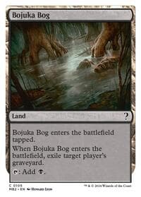 Bojuka Bog (White Border) - Mystery Booster 2 - Magic: The Gathering card