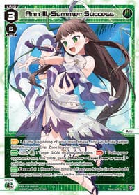 Ann III, Summer Success - Fesonne Diva - WIXOSS card