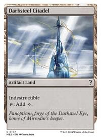 Darksteel Citadel (White Border) - Mystery Booster 2 - Magic: The Gathering card