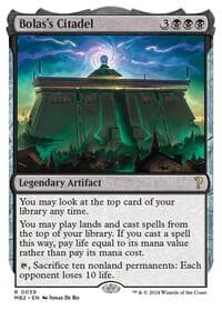 Bolas's Citadel (White Border) - Mystery Booster 2 - Magic: The Gathering card