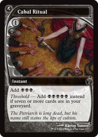Cabal Ritual (Future Sight) - Mystery Booster 2 - Magic: The Gathering card