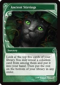 Ancient Stirrings (Future Sight) - Mystery Booster 2 - Magic: The Gathering card