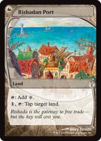 Rishadan Port (Future Sight) - Mystery Booster 2 - Magic: The Gathering card