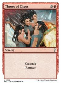 Throes of Chaos (White Border) - Mystery Booster 2 - Magic: The Gathering card