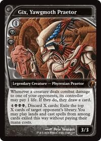 Gix, Yawgmoth Praetor (Future Sight) - Mystery Booster 2 - Magic: The Gathering card