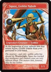 Squee, Goblin Nabob (Future Sight) - Mystery Booster 2 - Magic: The Gathering card