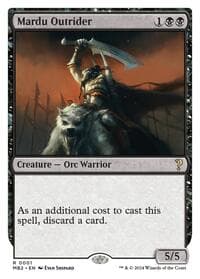 Mardu Outrider (White Border) - Mystery Booster 2 - Magic: The Gathering card